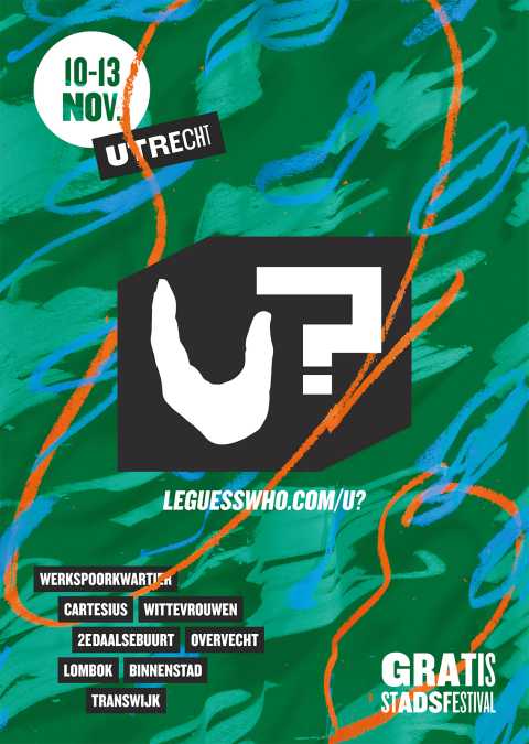Announcing U?, Le Guess Who?'s largest free day program to date